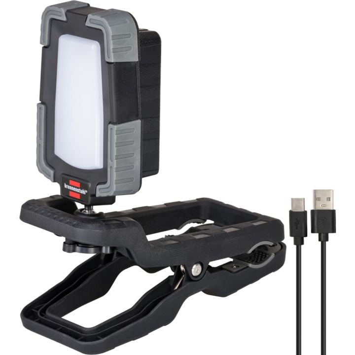 Ladattava LED-työvalaisin Brennenstuhl klipsillä 1050 MA