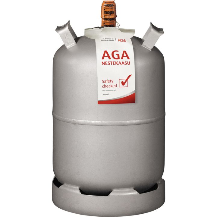 Nestekaasu AGA Teräspullo 11 kg KV Kuori