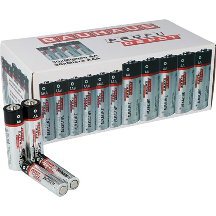 Alkaaliparistot Profi Depot