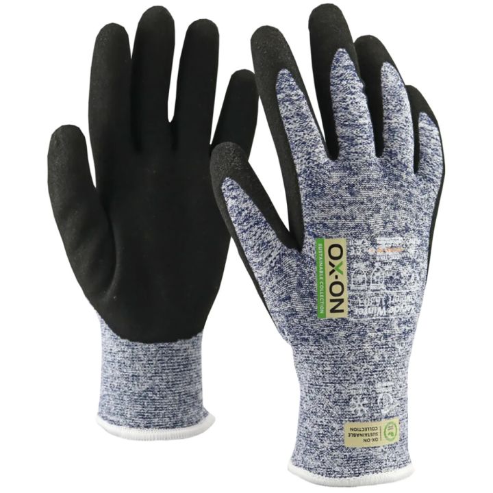 Työkäsine OX-ON Recycle Winter Comfort 16303 harmaa