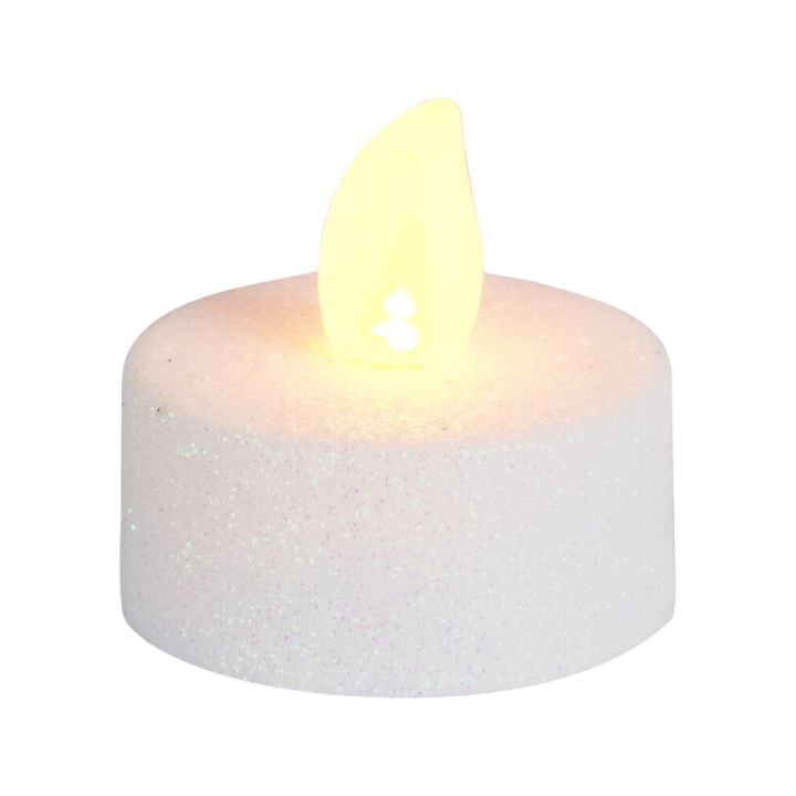 LED-kynttilä 6 kpl valkoinen