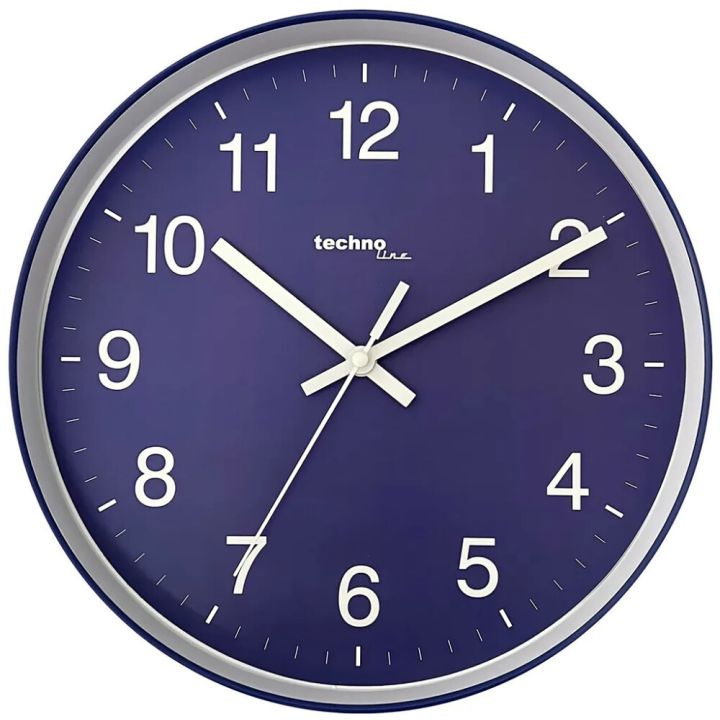 Seinäkello Technoline WT 7520 sininen Ø 25 cm