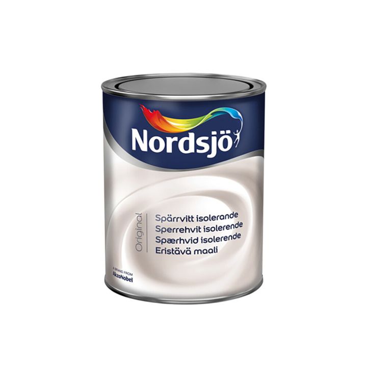 Eristävä maali Nordsjö Original Valkoinen 1 l