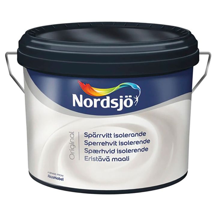Eristävä maali Nordsjö Original Valkoinen 10 l
