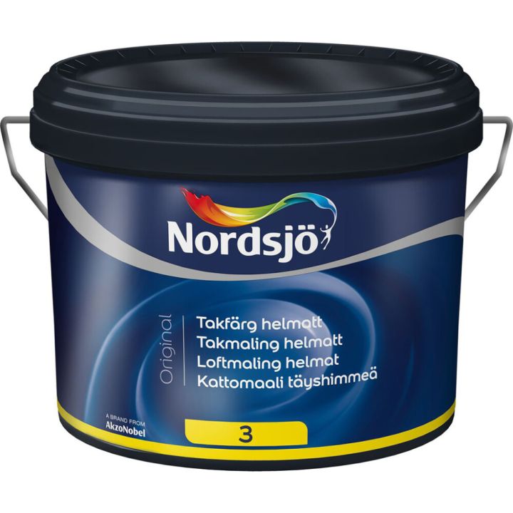 Katto- ja seinämaali Nordsjö Original 3 Valkoinen 1 l