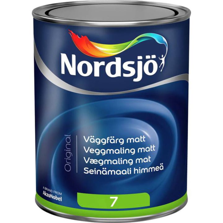 Seinämaali Nordsjö Original 7 Valkoinen 1 l