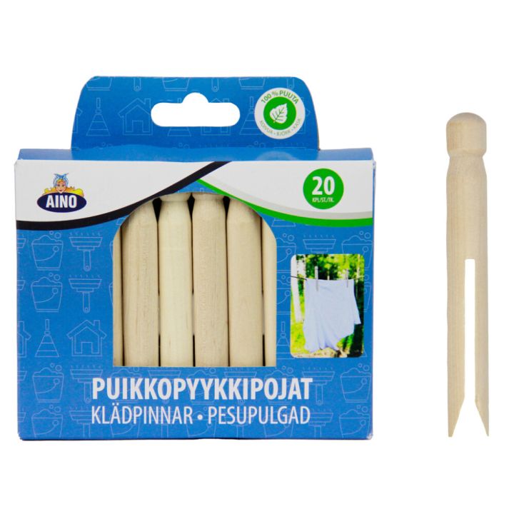 Puikkopyykkipojat Aino 20 kpl/pkt