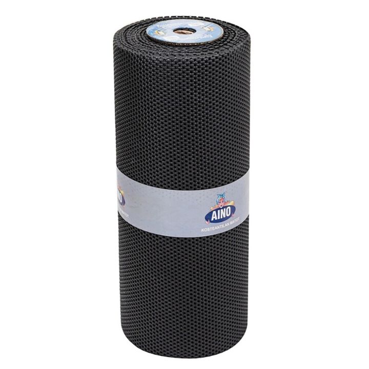 Kosteantilanmatto Aino musta 65 cm (per metri)