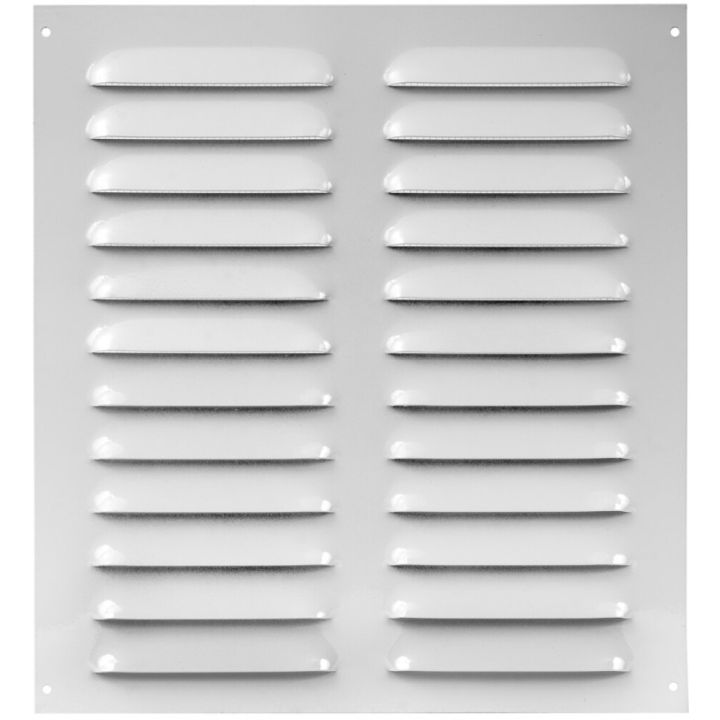 Tuuletusritilä Europlast Valkoinen 260 x 280 mm