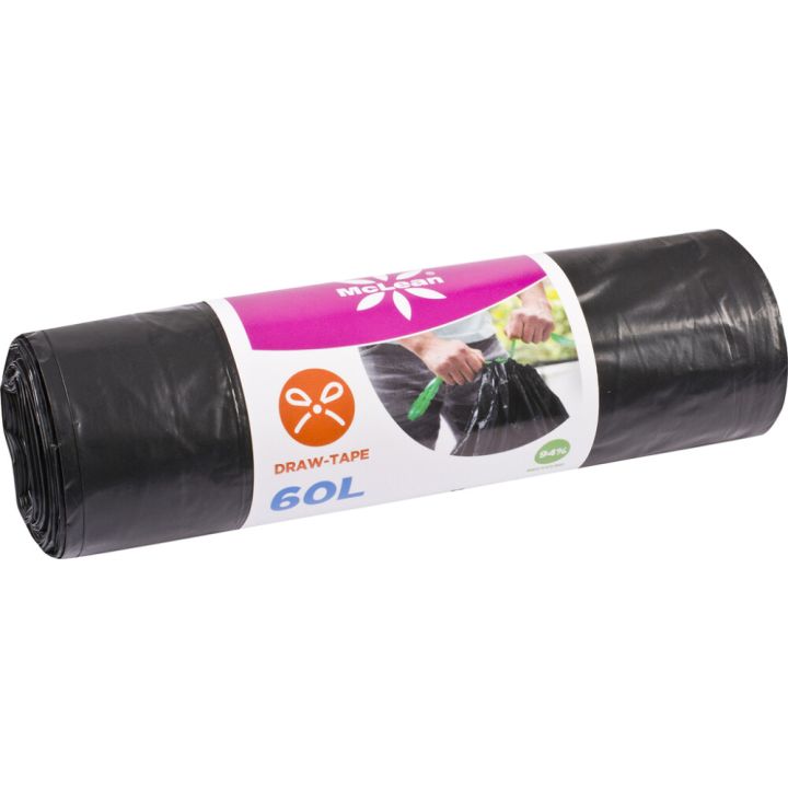 Roskapussi Sulkijalla McLean 60 l 10 kpl