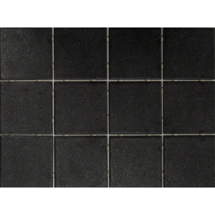 Lattialaatta Tundra Dot musta 10 x 10 cm