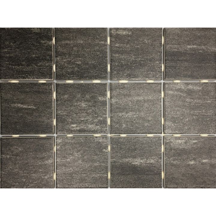 Lattialaatta Bien Alpstone mustanharmaa 10 x 10 cm