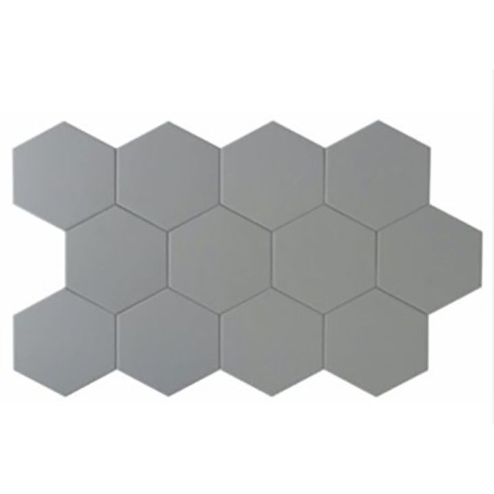 Lattialaatta Essence Hexagon Harmaa 14 x 16 cm