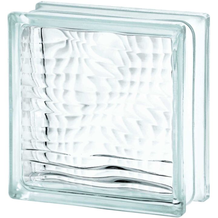 Lasitiili Seves Glassblock Optical 19 x 19 x 8 cm