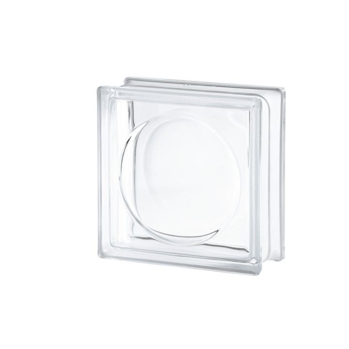 Lasitiili Alpha 19 x 19 x 8 cm väritön