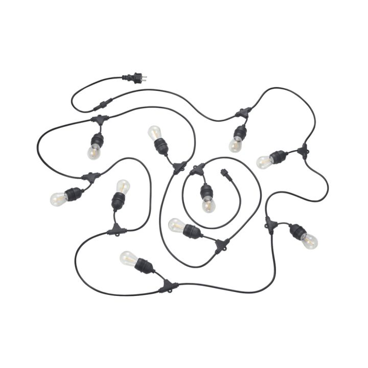 Ulkovalosarja Trio Chain 10-os E27