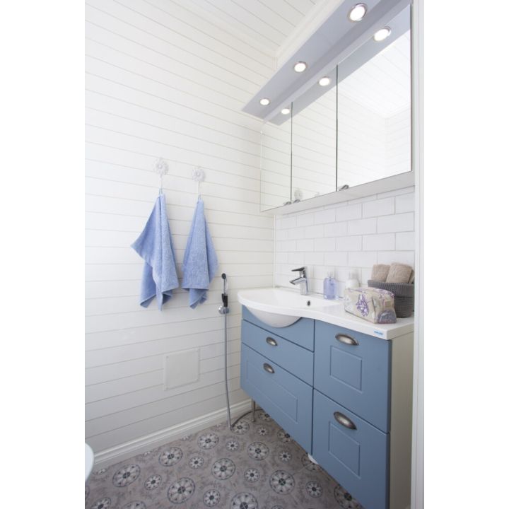 Sisustuspaneeli Siparila Kaste Valkoinen 13 x 95 x 2350 mm