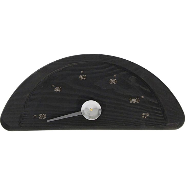 Saunamittari Pinetta Puolikuu Musta