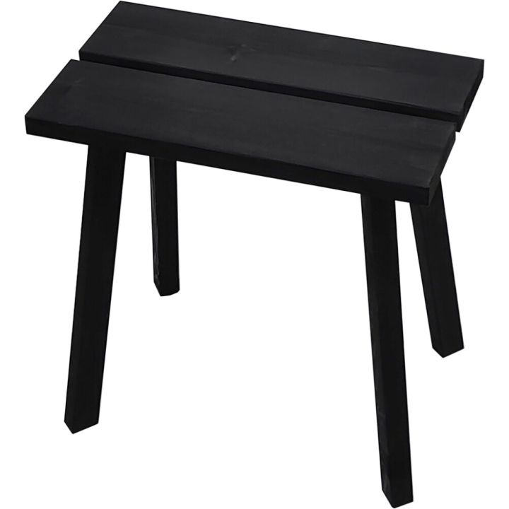 Saunajakkara Pinetta Musta 50 x 29 x 50 cm