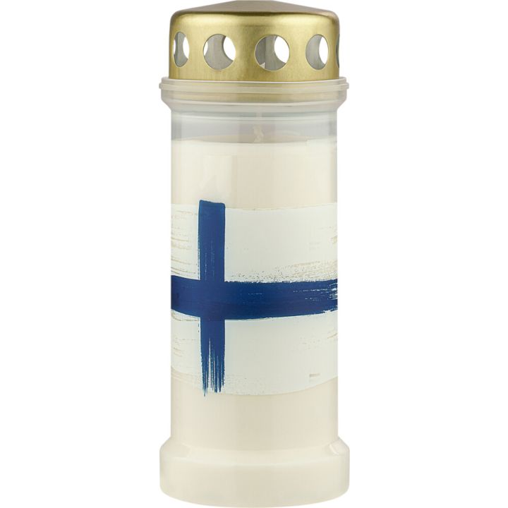 Itsenäisyyspäivä hautakynttilä 70 h