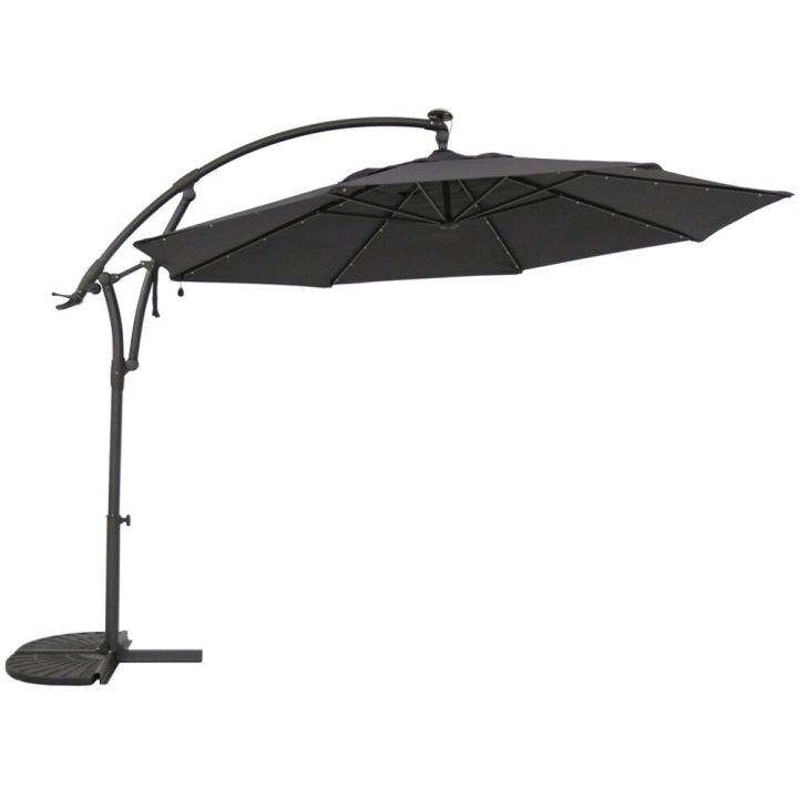 Aurinkovarjo SunFun Solar antrasiitti 330 cm