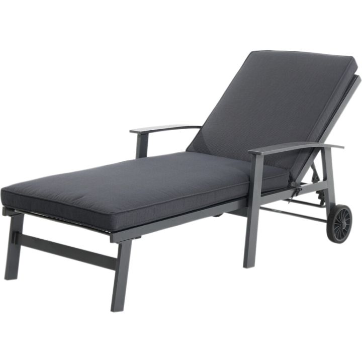 Aurinkotuoli Sunfun Maja XL harmaa