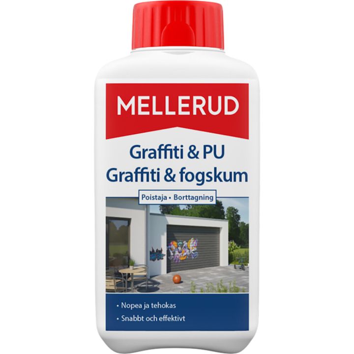 Graffiti & PU poistaja Mellerud 500 ml