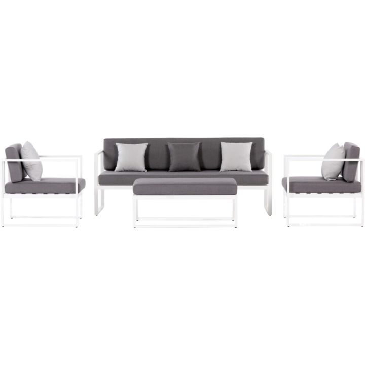 Pehmusteiden päälliset Sensum Skepparholmen sohvaryhmä tummanharmaa