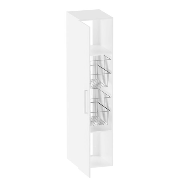 Pyykkikaappi Polaria Solo 400 x 500 Valkoinen