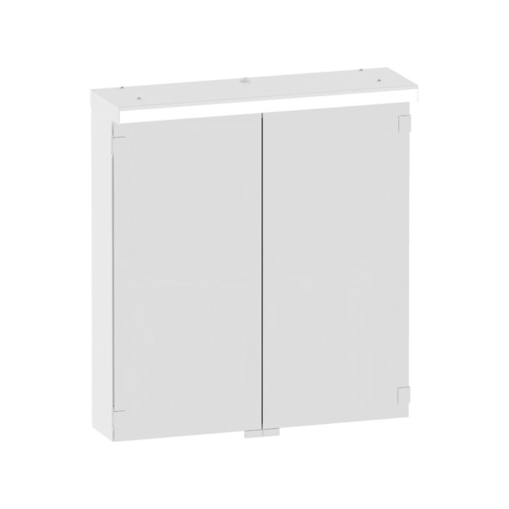 Valaisinpeilikaappi Polaria Nora valkoinen 60 cm
