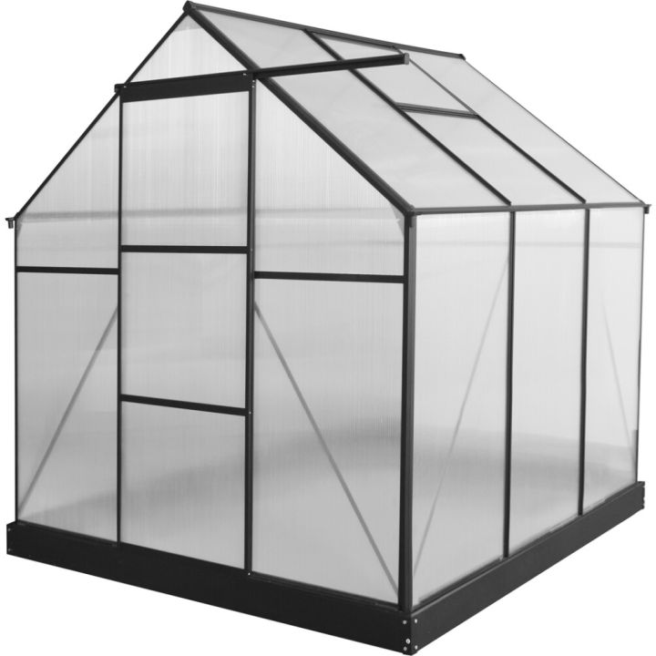Kasvihuone Gardol Hobby 3,6 m² 190 x 190 x 207 cm