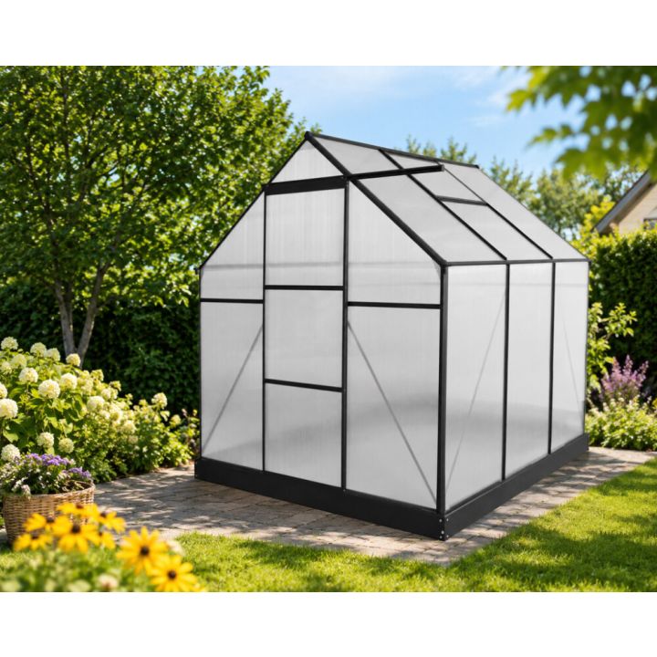 Kasvihuone Gardol Hobby 3,6 m² 190 x 190 x 207 cm