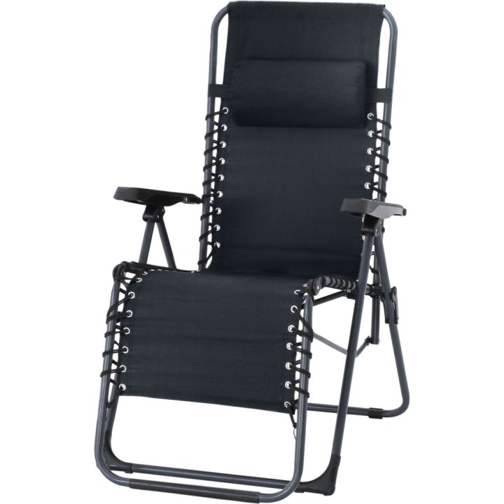 Aurinkotuoli Sunfun Dina musta