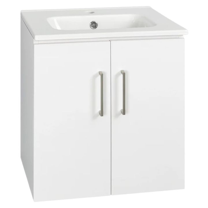 Allaskaappi Tammiholma Viilu valkoinen 50 cm