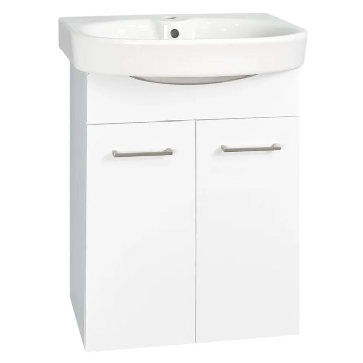 Allaskaappi Tammiholma Viilu valkoinen 50 cm