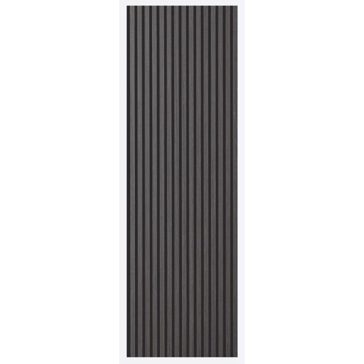 Akustiikkapaneeli Sonido Element musta tammi 18 x 560 x 2440 mm