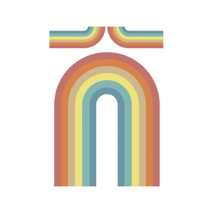 Julistetarra Rainbow 48 x 68 cm