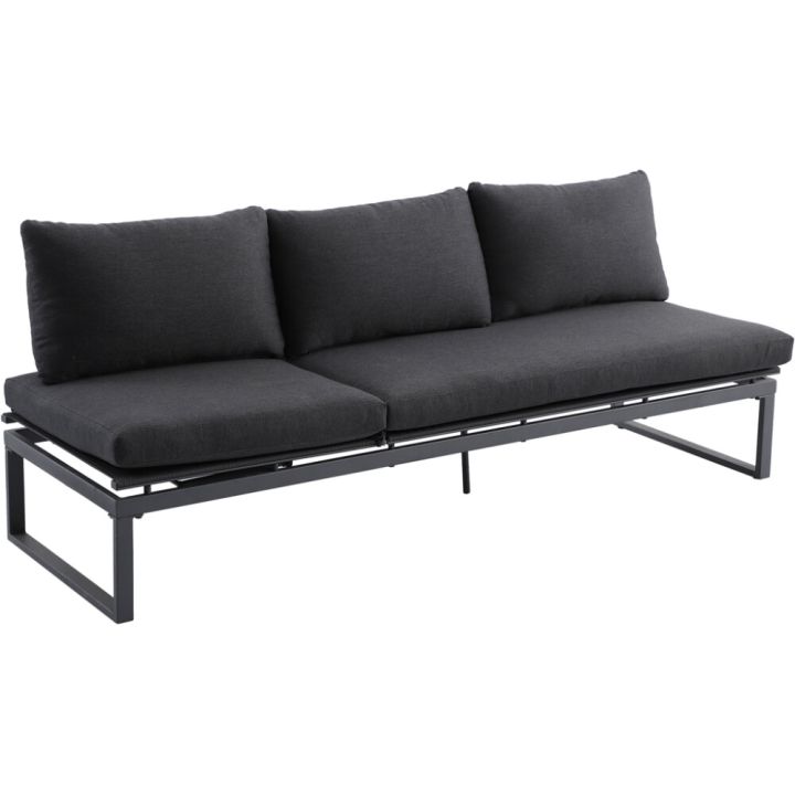 Sohva Sunfun Maja 3-istuttava musta
