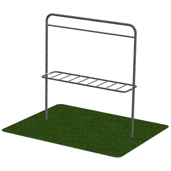 Tuuletusteline Varax 199 harmaa