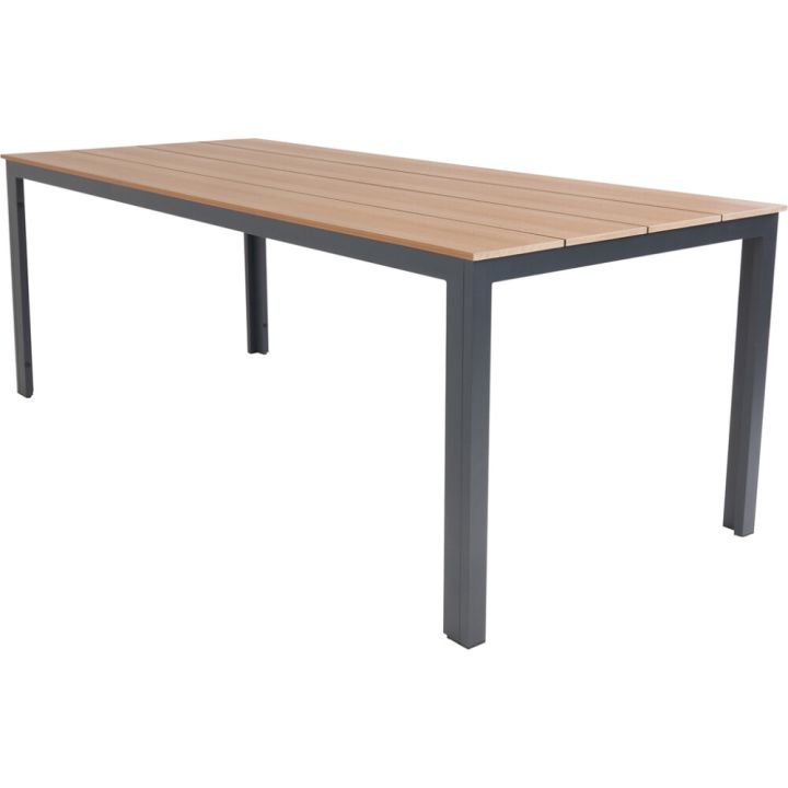 Pöytä Sunfun Anne 205 x 90 cm teak