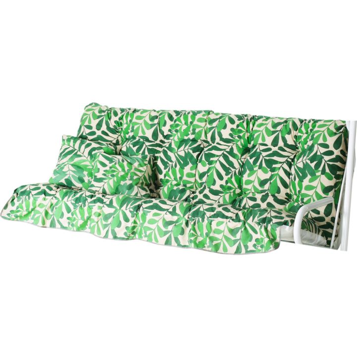 Pehmuste Varax DeLuxe/Monica/Suvi keinu vihreä lehtikuvio