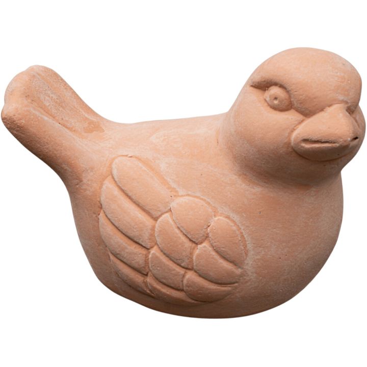 Puutarhapatsas lintu terracotta 15 cm