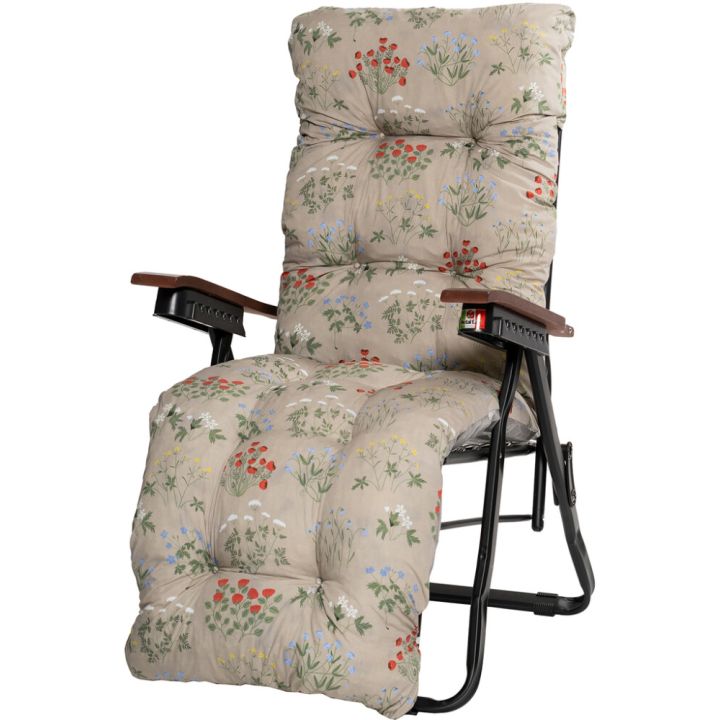 Tuoli Varax Baden Baden kukkakuvio musta runko