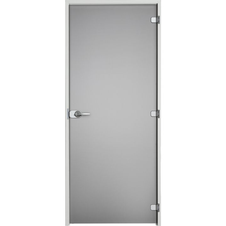 Lasiväliovi Vihtan Kaste Satiini Harmaa 9 x 21