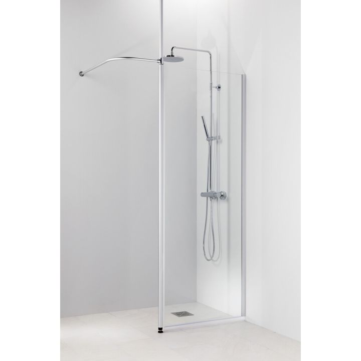 Suihkuverhotanko Vihtan Ocean 1200 x 400 mm Kiiltoanodisoitu