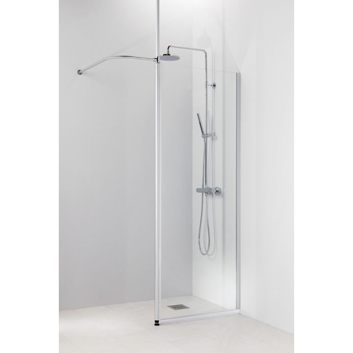 Suihkuverhotanko Vihtan Ocean 1200 x 400 mm Luonnonväri Anodisoitu