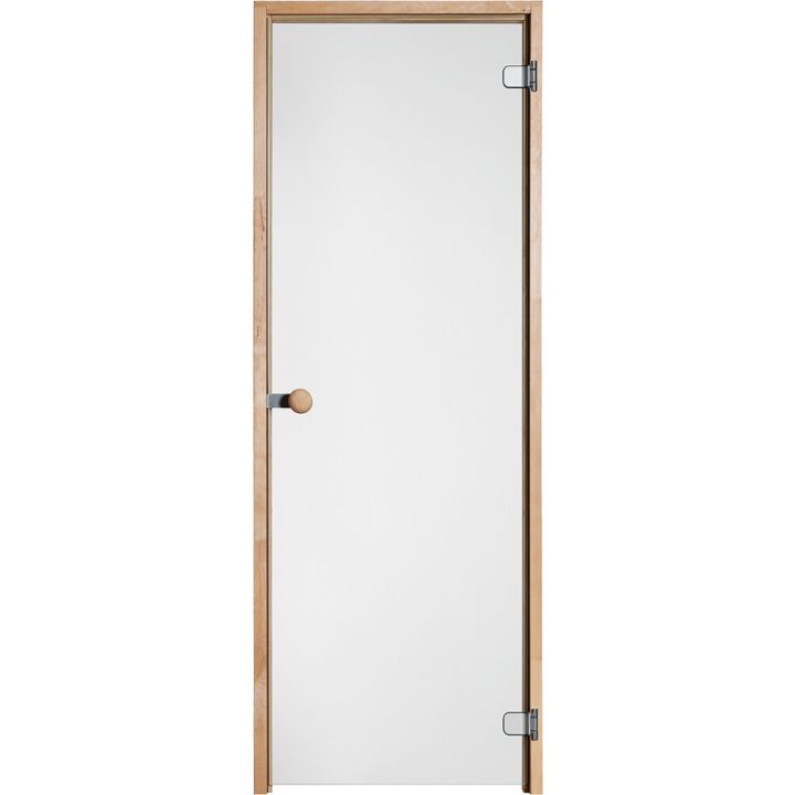 Saunan lasiovi Vihtan Kirkas Tervaleppäkarmi