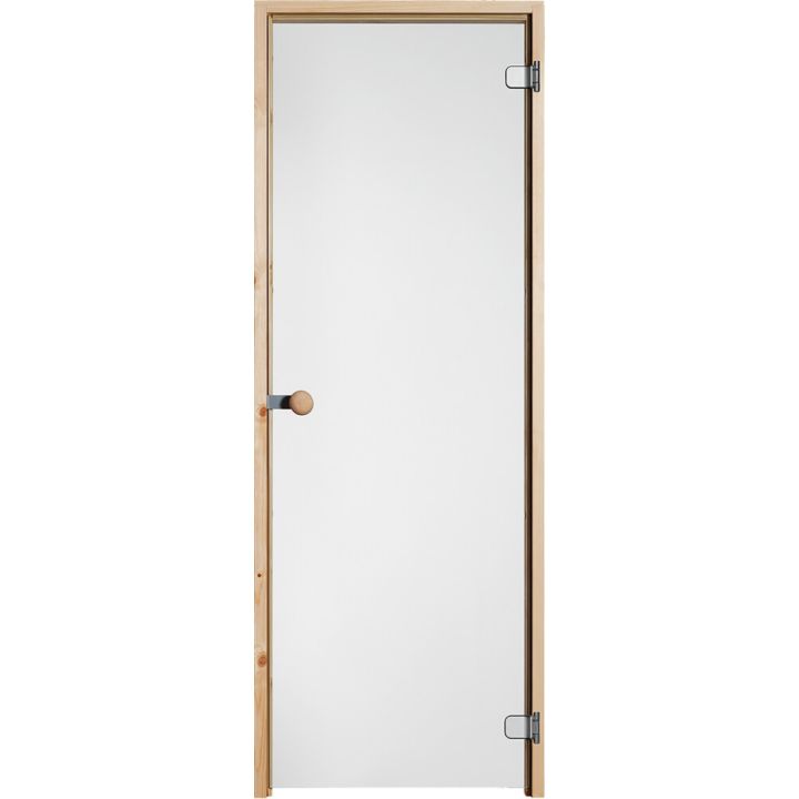 Saunan lasiovi Vihtan Kirkas Mäntykarmi