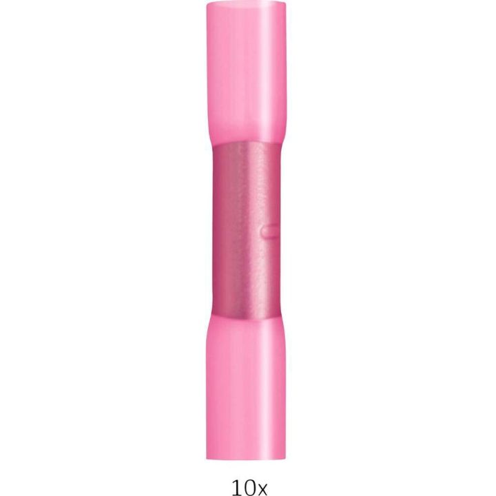 Puristusliitinsarja Steinel 0.5 - 1.5 mm Punainen 10 kpl