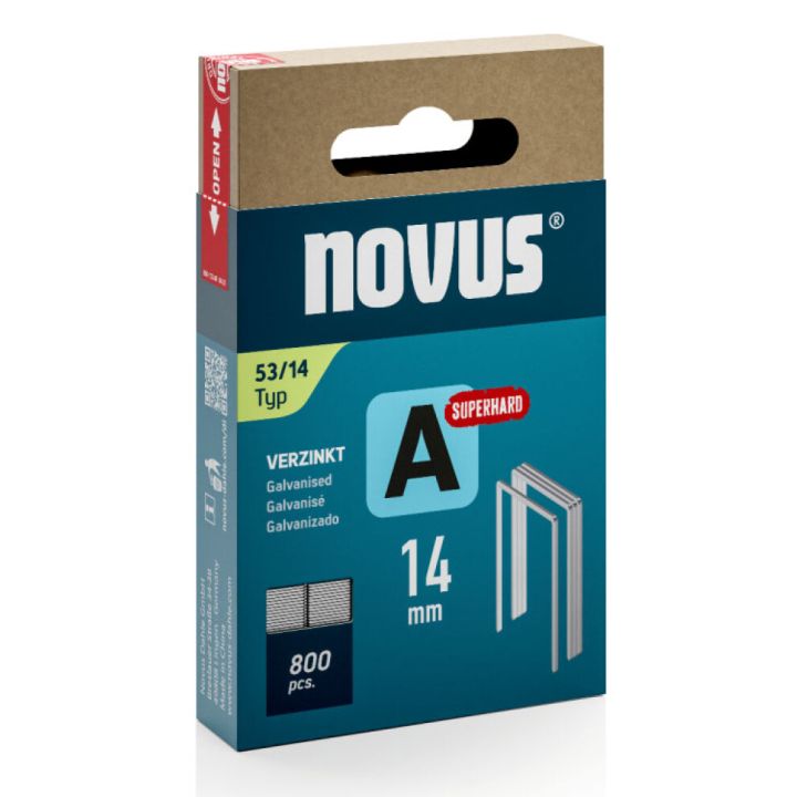 Sinkilä Novus A53/14 mm Superhard Galvanoitu 800 kpl